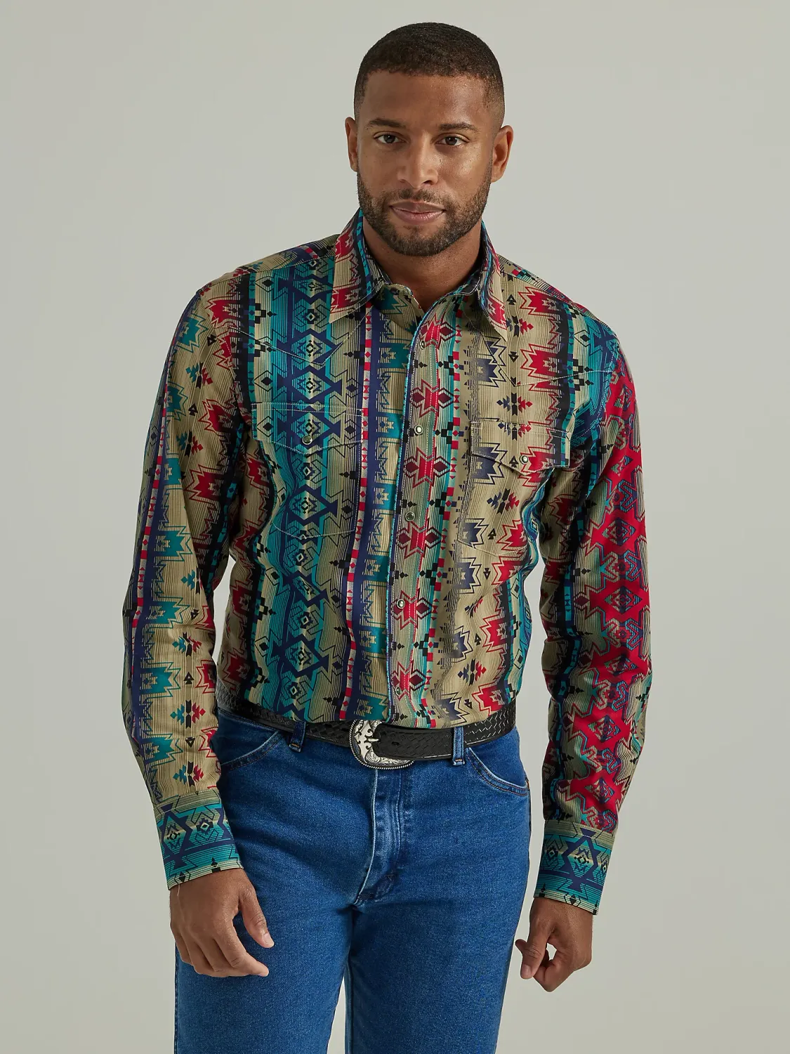 Men&#39;s Checotah Long Sleeve Western Shirt - 112330352