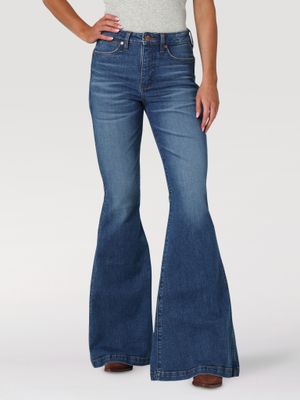 Wrangler® Retro® The Green Jean - Trumpet Flare - 112336739 
