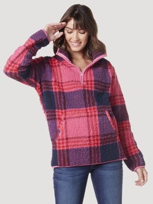 Wrangler Western Long Sleeve Shepra Pullover - 112335650