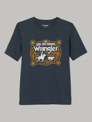 Boys Wrangler® Short Sleeve T-Shirt - Regular Fit - 112344154