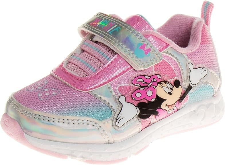 Disney Minnie Mouse Slip-On Laceless Light-Up Sneakers - CH89446C