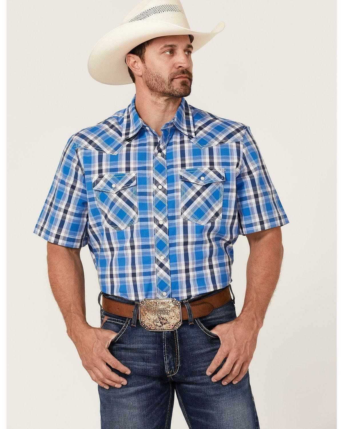 Wrangler - Men&#39;s 20X Competition Advanced Comfort Long Sleeve Shirt - 112314977 