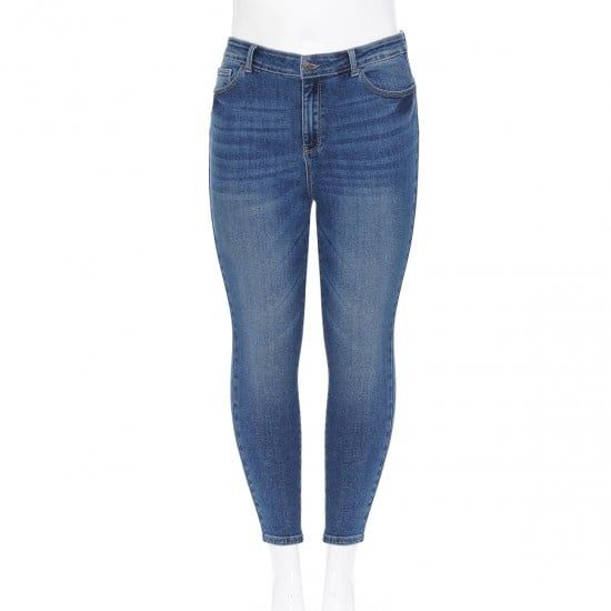 Women&#39;s Plus Size Push Up Jeans - 90800XL, Color: DARK, Size: 14