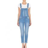 WAX JEANS Women Overall Pants 90166, Color: LIGHT, Size: S