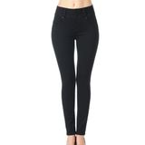 Wax Jeans - High-Rise Push-Up Super Comfy Skinny Jean - 90400, Color: BLACK, Size: 1