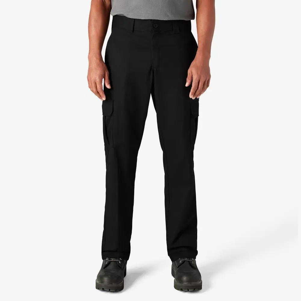 DICKIES Cargo Pant Regular Fit Flex Style: WP595, Color: BLACK, Size: 30X30
