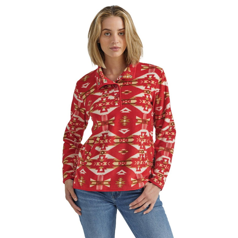 Wrangler Womens Retro® Americana Fleece Pullove- 112352998