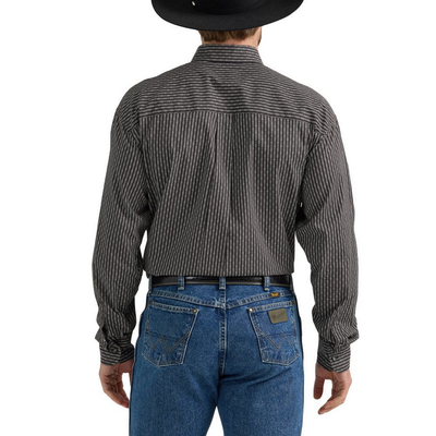 Wrangler® Mens George Strait Long Sleeve Shirt - 112352724