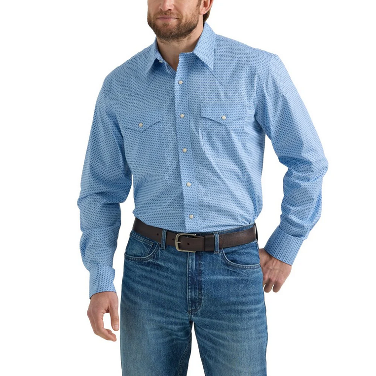 Wrangler® Mens 20X® Competition Long Sleeve Shirt - 112352214