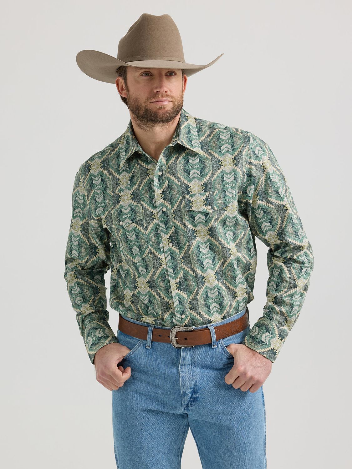 Wrangler Men&#39;s Checotah Snap Shirt - 112351472