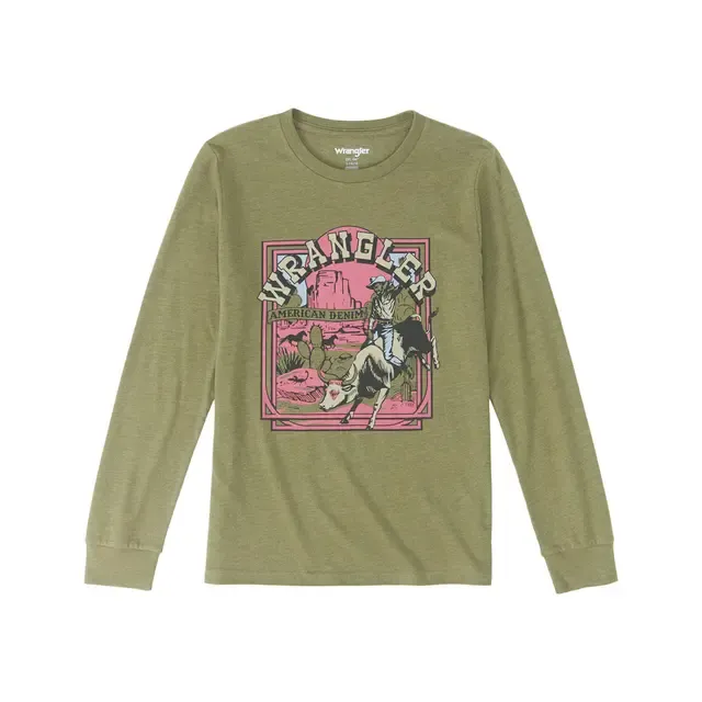 Wrangler® Boys Long Sleeve T-Shirt - 112350070