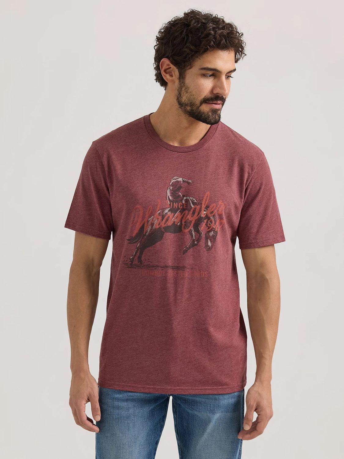 Wrangler® Mens Graphic Short Sleeve T-Shirt - 112350041