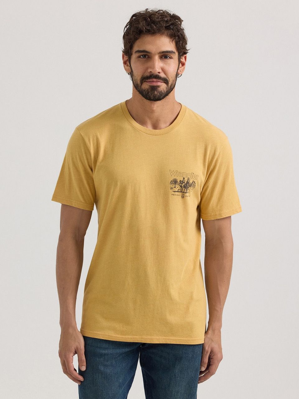 Wrangler® Mens Graphic Short Sleeve T-Shirt - 112350031