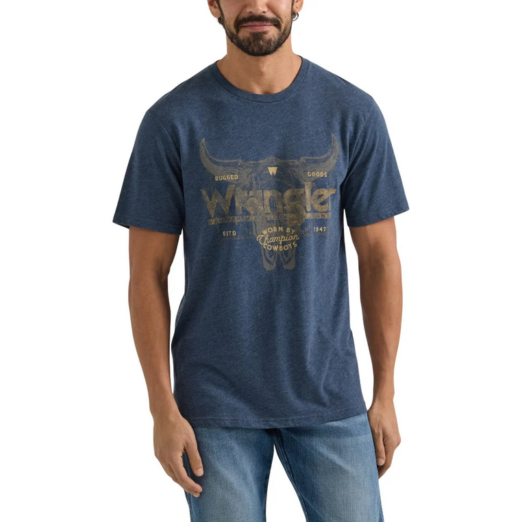 Wrangler® Mens Graphic Short Sleeve T-Shirt - 112350039