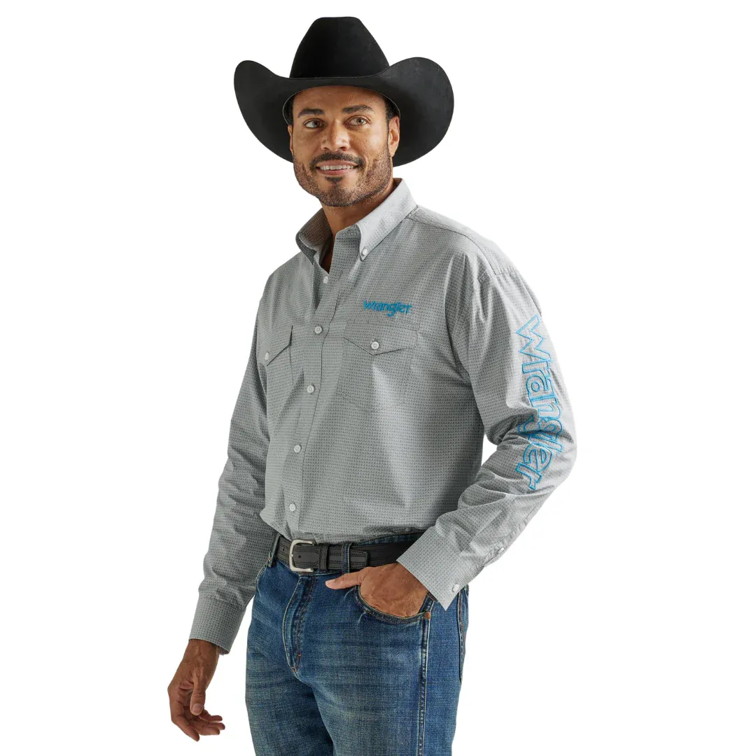 Wrangler® Men’s Long Sleeve Logo Shirt - 112327779