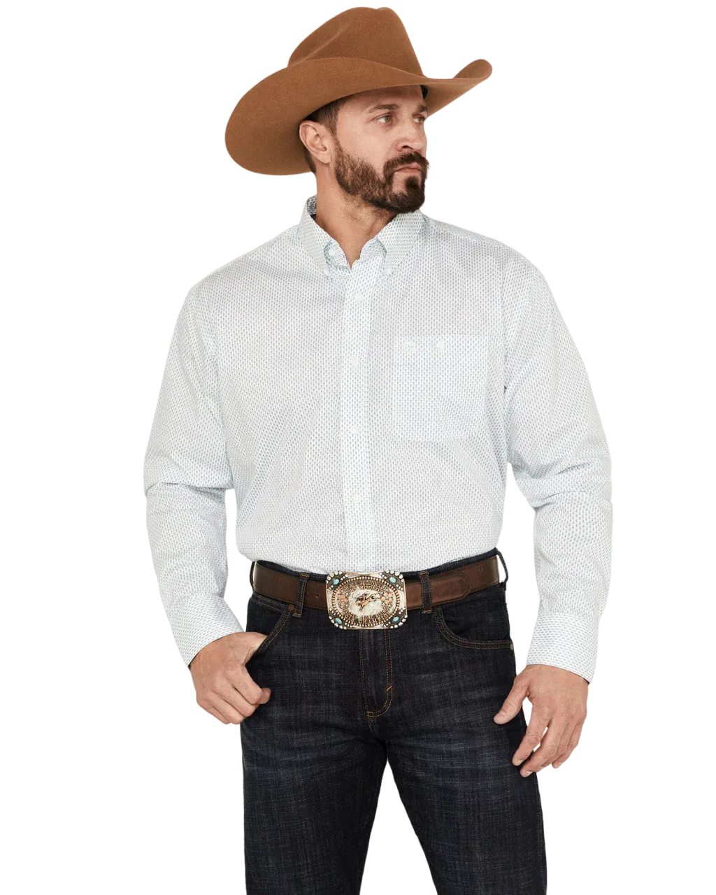 Wrangler - Men&#39;s George Strait Long Sleeve Shirt - 112324880