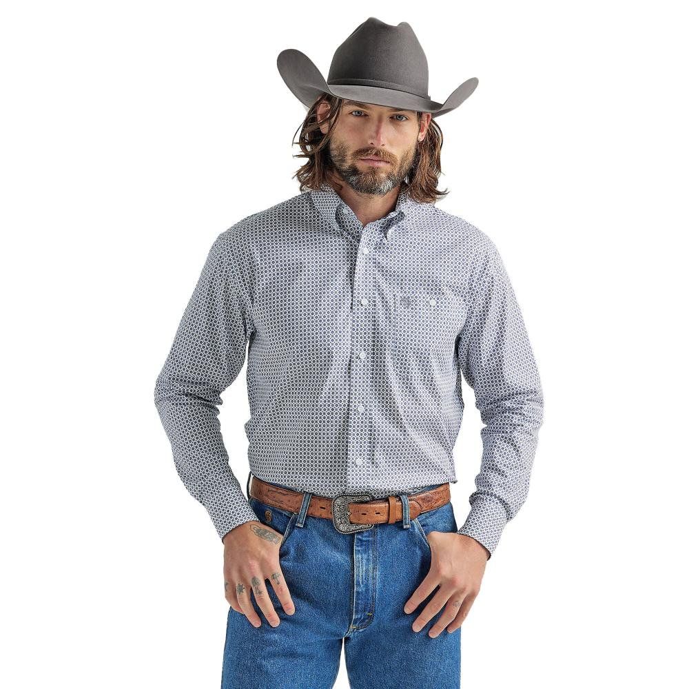 Wrangler - Men&#39;s George Strait Long Sleeve Shirt - 112324862
