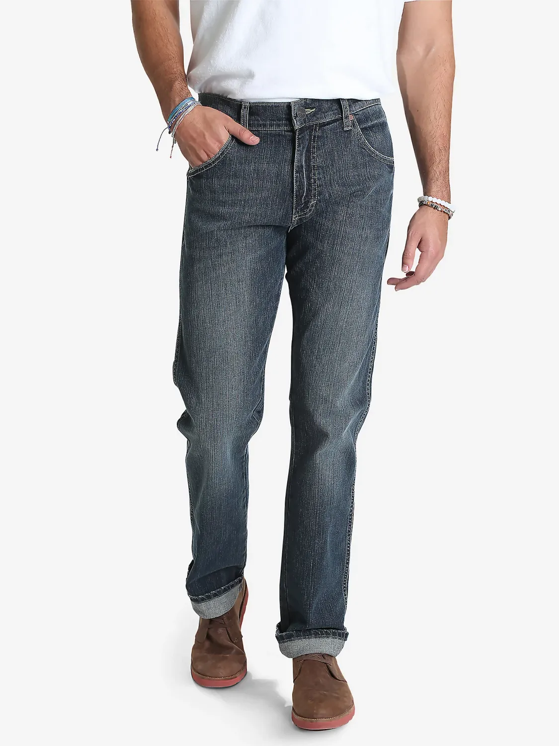 Wrangler Retro - Mens Slim Straight Jeans - 88MWZJM