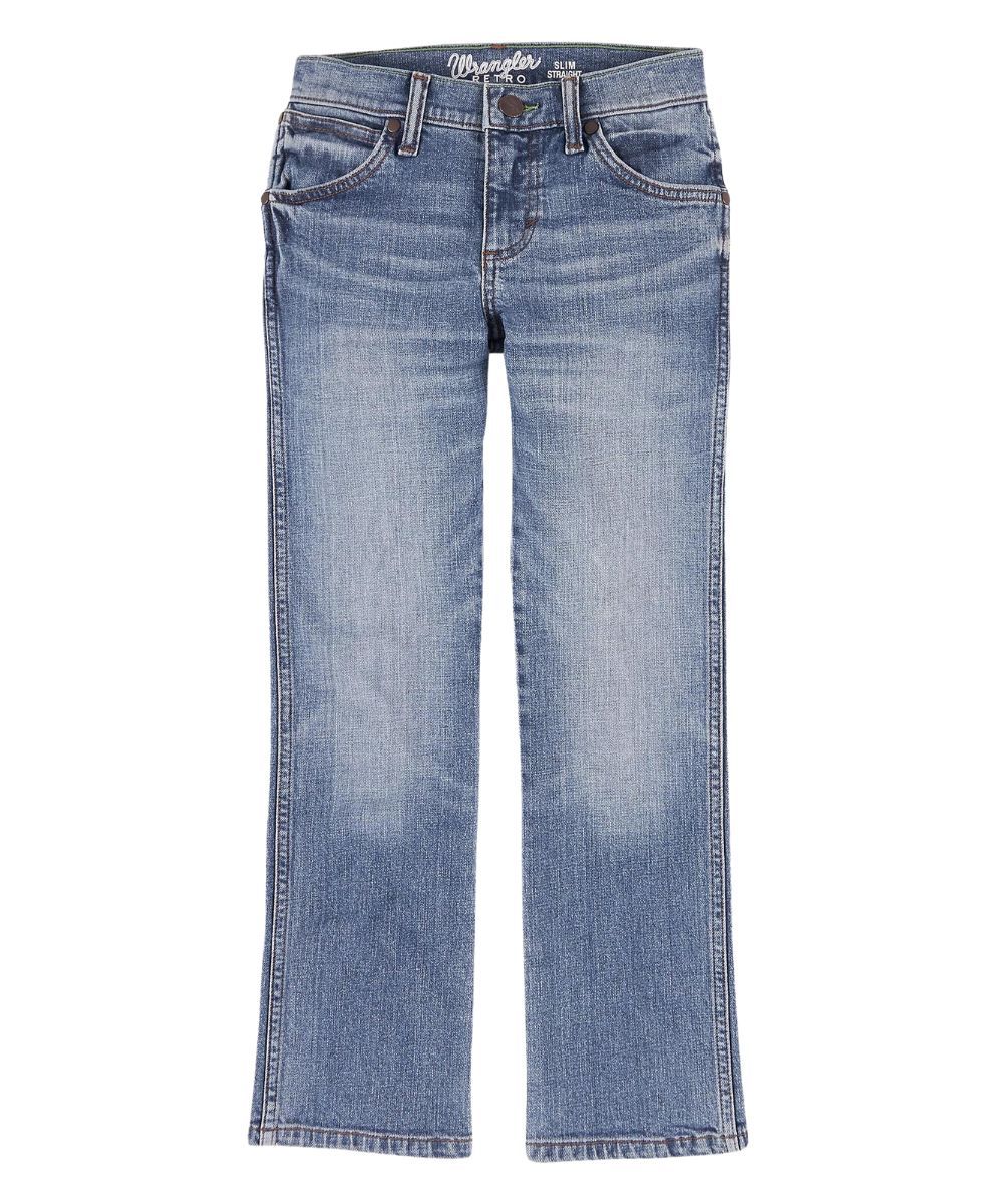 Wrangler - Retro Boys Slim Straight Jean - 112314626 