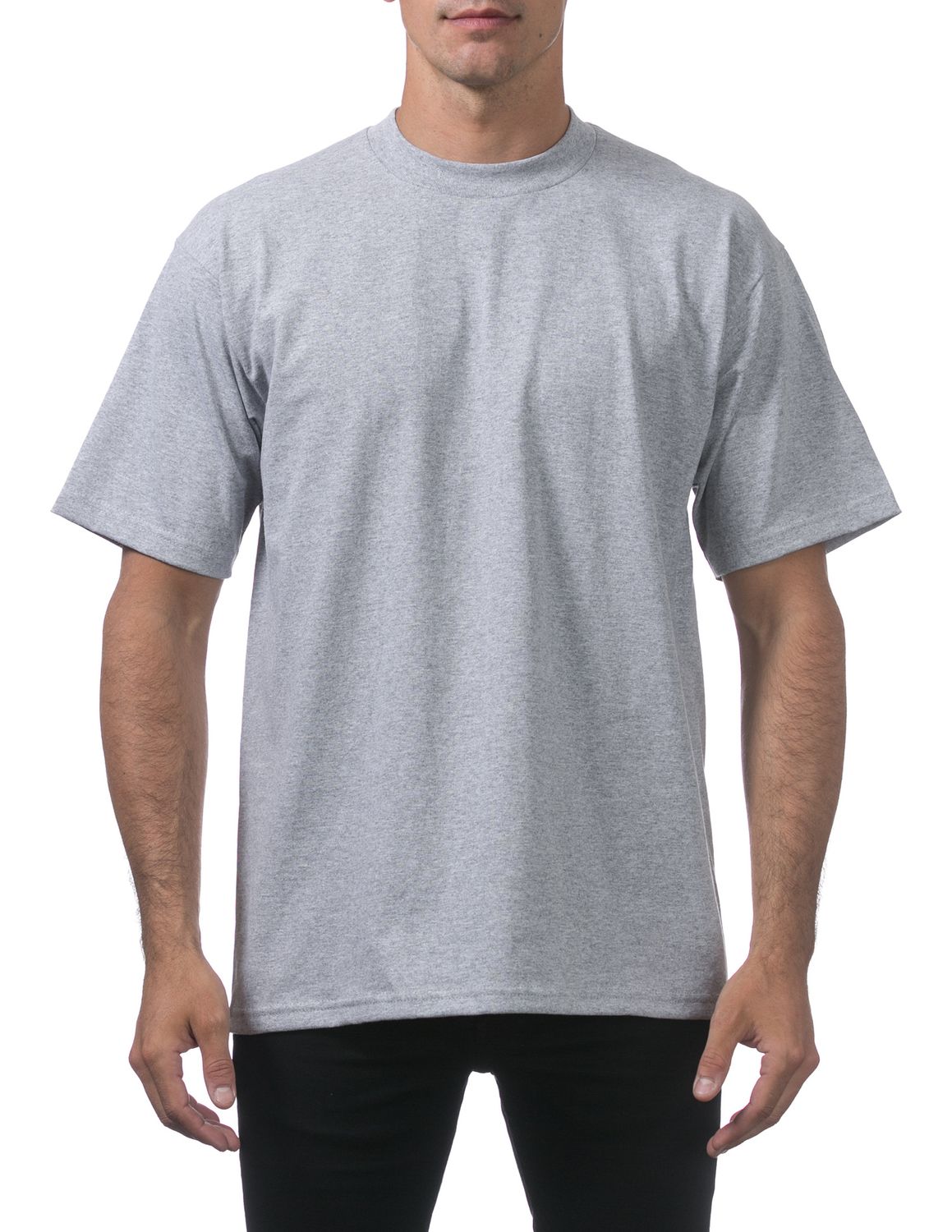 ProClub Heavy Weight (S-4XL)  Style: 101, Color: L.GRAY, Size: S