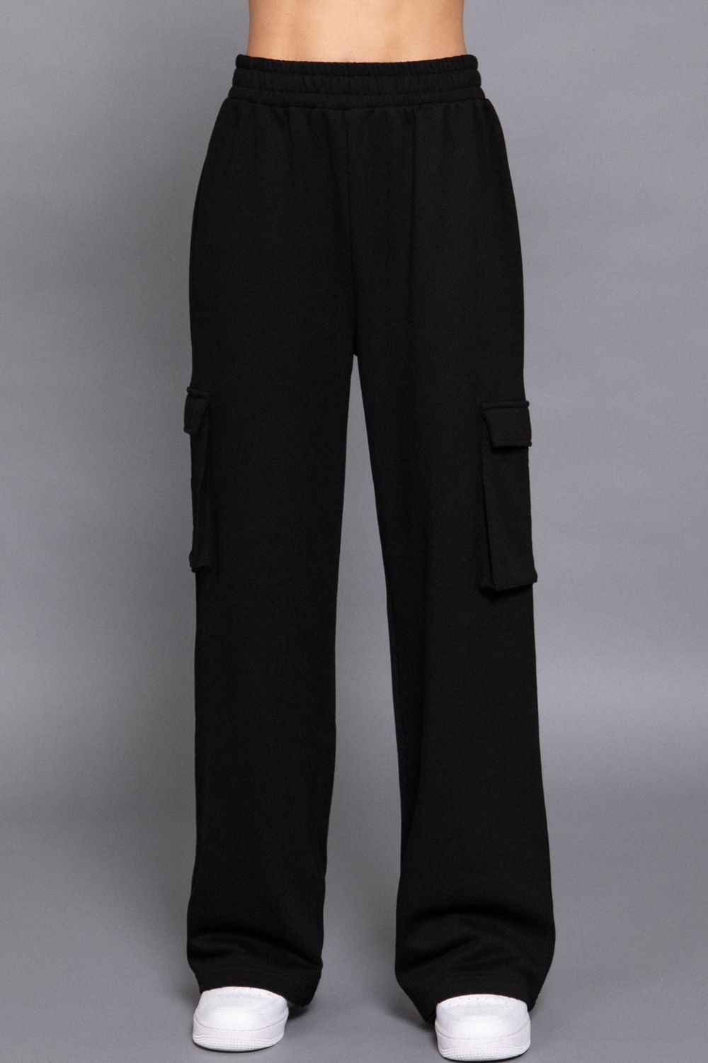 Active USA - Inner Fleece French Terry Cargo Long Pants - P14060