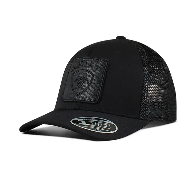 Mens Ariat Black Patch Logo