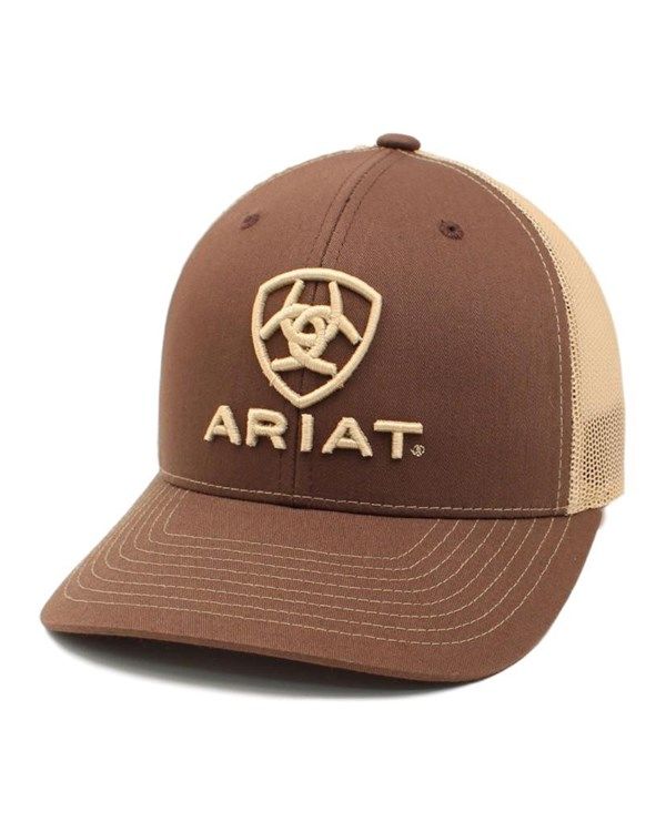 ARIAT SHIELD CAP BROWN