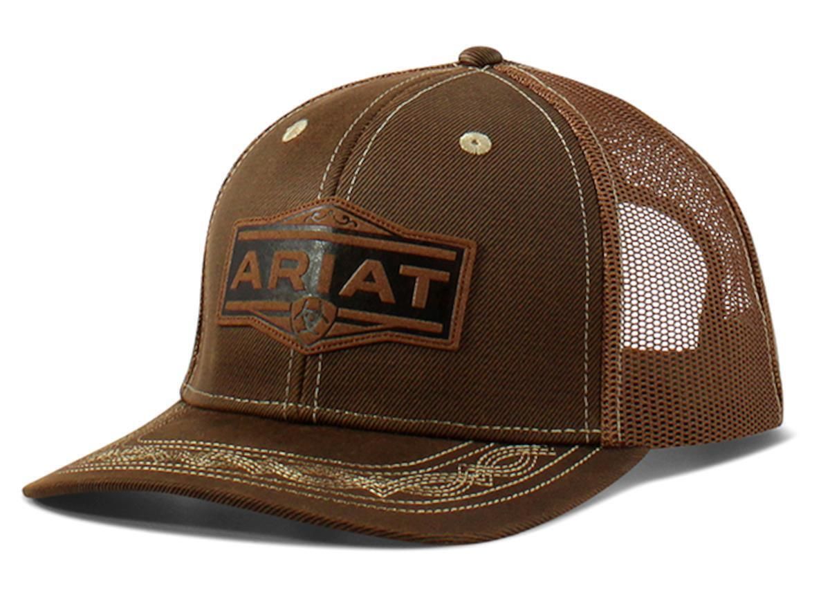 Ariat Men&#39;s Vintage Logo Brown Cap