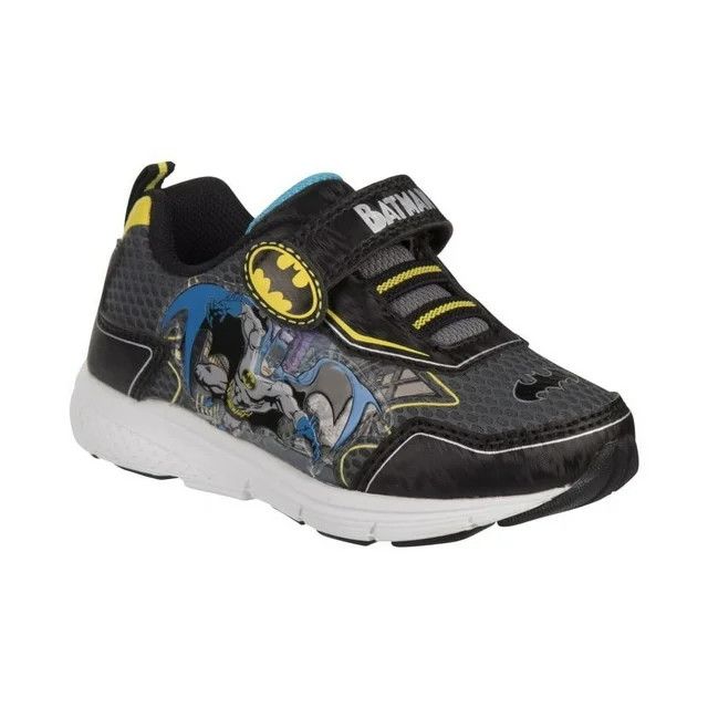 DC Comics - Batman Boys Strap Light Up Sneakerss - CH87404O