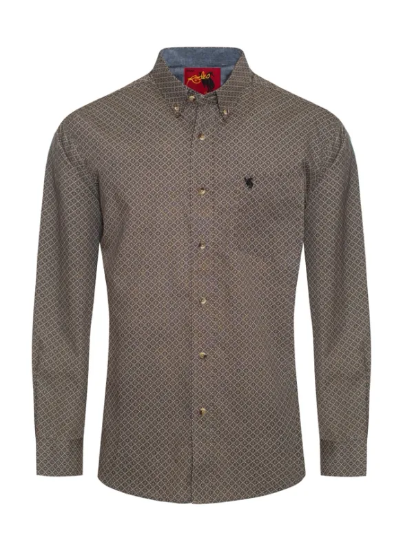 RODEO MENS LONG SLEEVE PRINTED PS300L