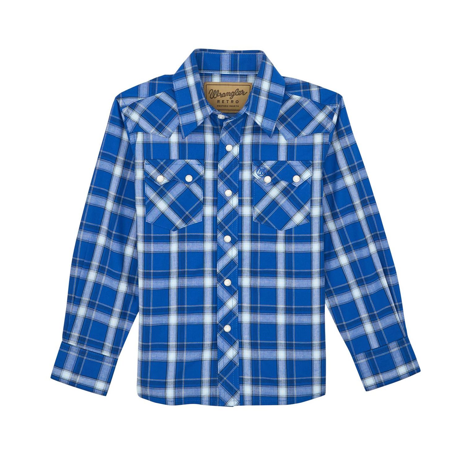 Boys Wrangler Retro® Long Sleeve Shirts - 112368080