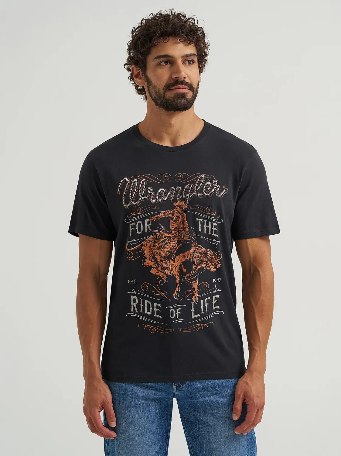 Wrangler® Graphic Short Sleeve T-shirt - Regular Fit - 112365295