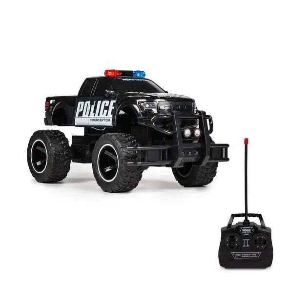 Licensed 1:14 Ford F150 Svt Raptor Police Rc Truck - 33780