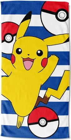 Pokemon Beach Pika 27&quot;x54&quot; Beach Towel