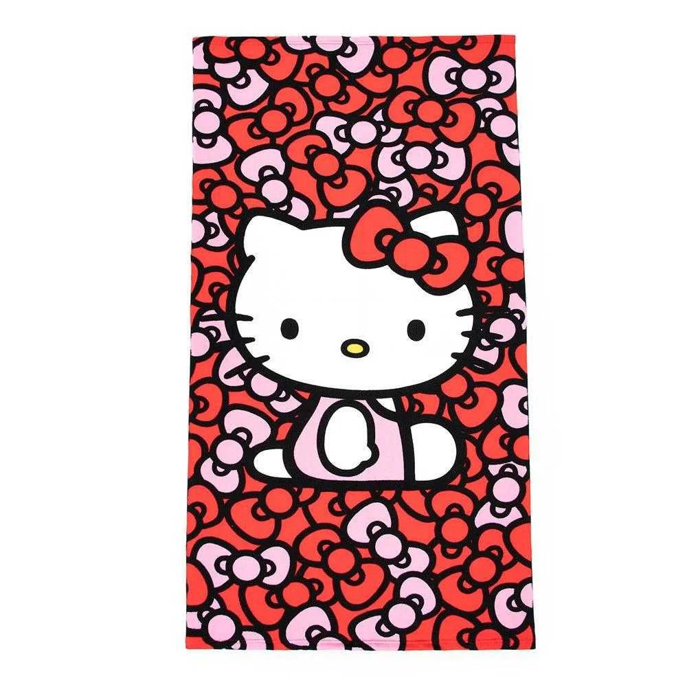 Hello Kitty World of Bows 27&quot;x54&quot;  Beach Towel