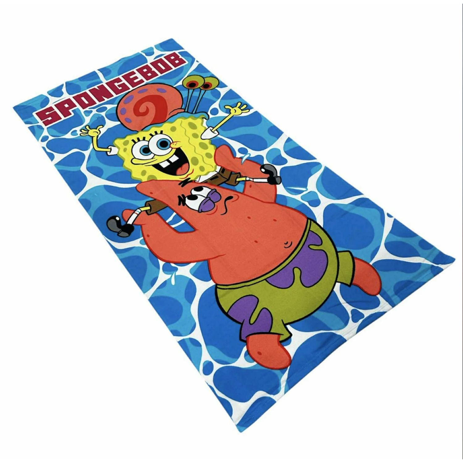 SpongeBob Squarepants Friends 27&quot;x54&quot;  Beach Towel