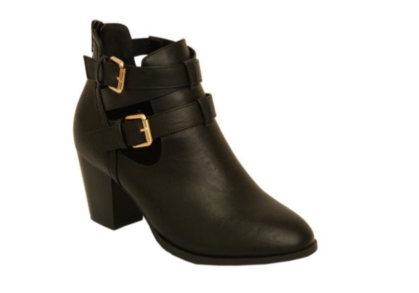 Ball Band - Women’s Double Strapped Buckle Booties - CHARLOTTE-95