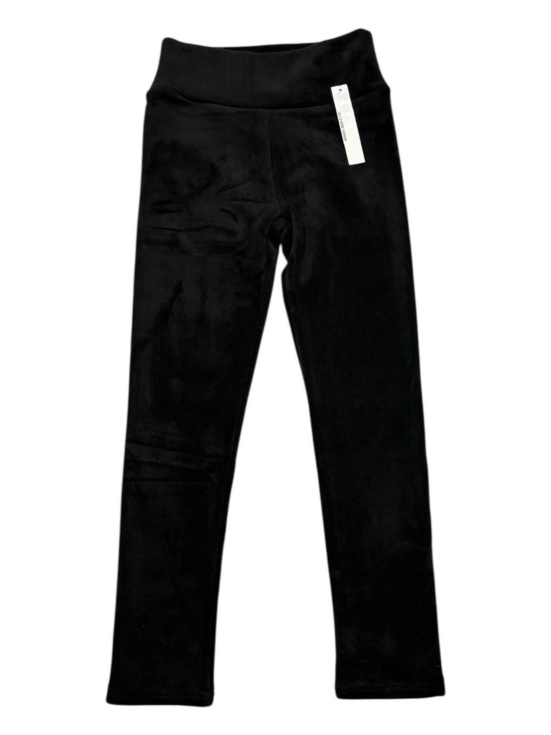 XJBOOST - Women&#39;s Tummy Tucker Fleece Leggings - 24912, Color: BLACK, Size: S/M