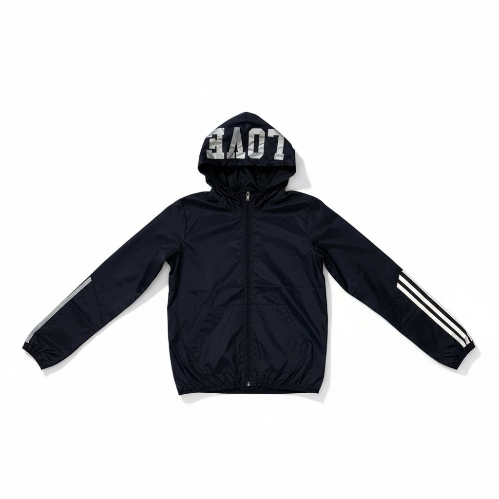 REFLEX Women&#39;s Windbreaker Love Zip Up Jacket - JK110