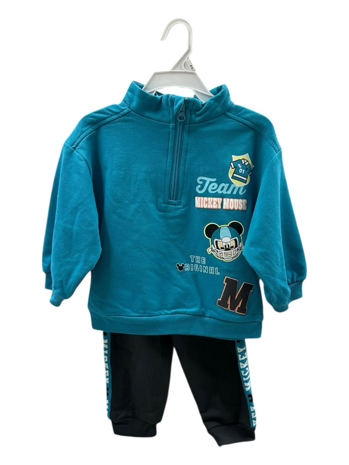 Disney Boy&#39;s Team Mickey Jacket and Pants Set - 790D35A