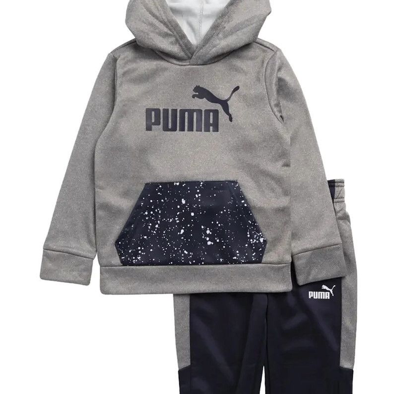 Puma - Boys Toddler Fleece Hoodie &amp; Pants Set - PFA22V02-04667