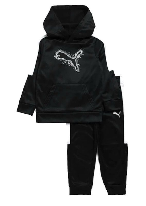 Puma - Boys Toddler Fleece Hoodie &amp; Jogger Set - PFA22V02-04668