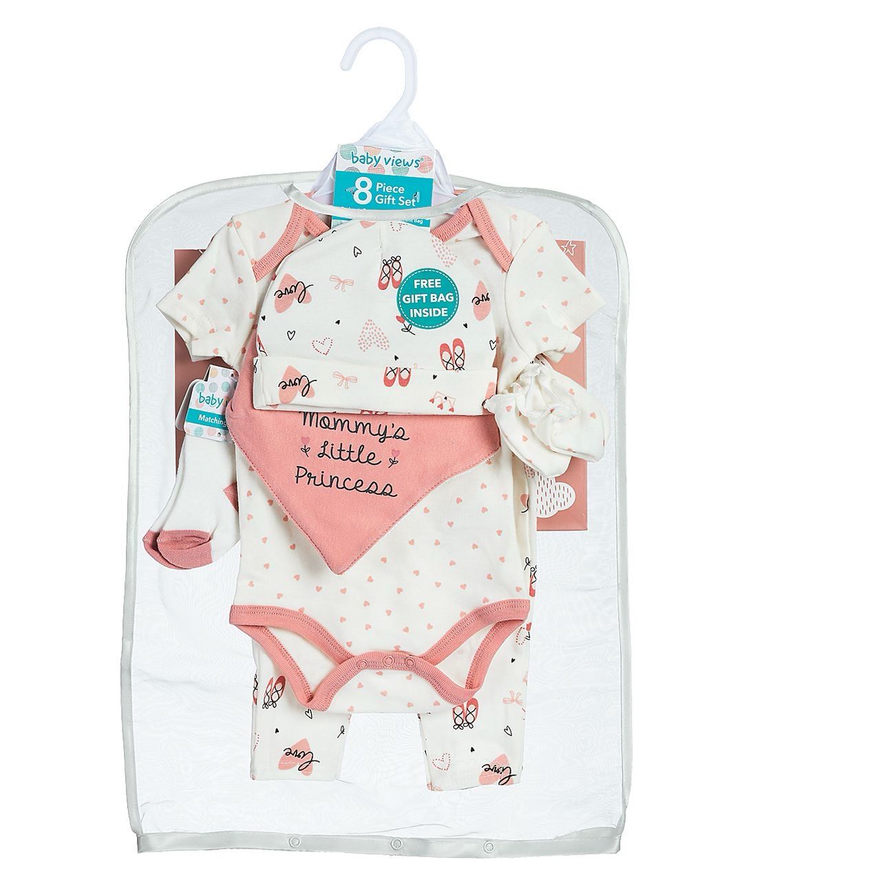 Baby Views - Girls Infant 8 Piece Gift Set - V918E202