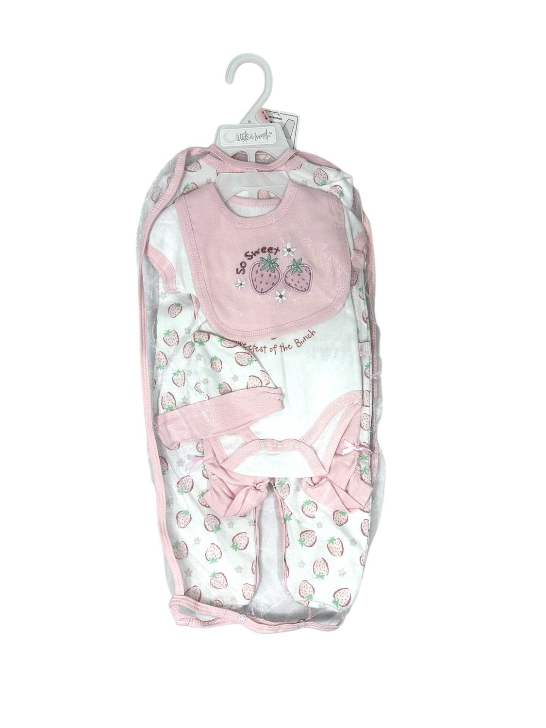 Little &amp; Loved - Infant Girls 6 Piece Assortment Set - D07309