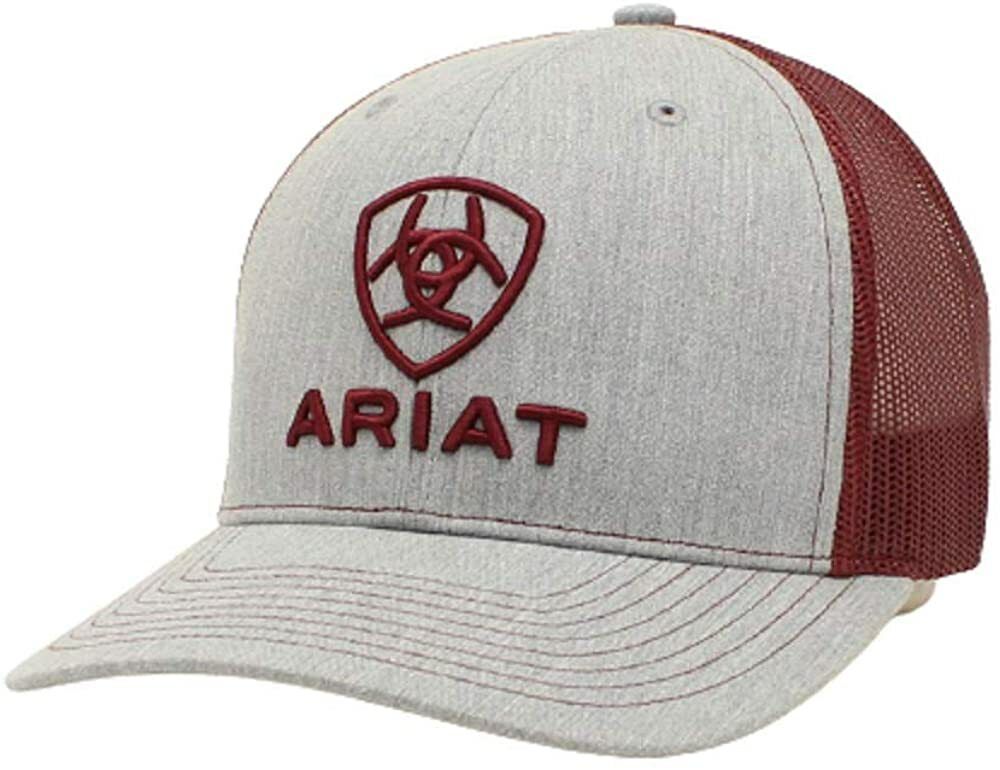 Ariat Mens Richardson 112 Adjustable Snapback Trucker Hat - A300012009
