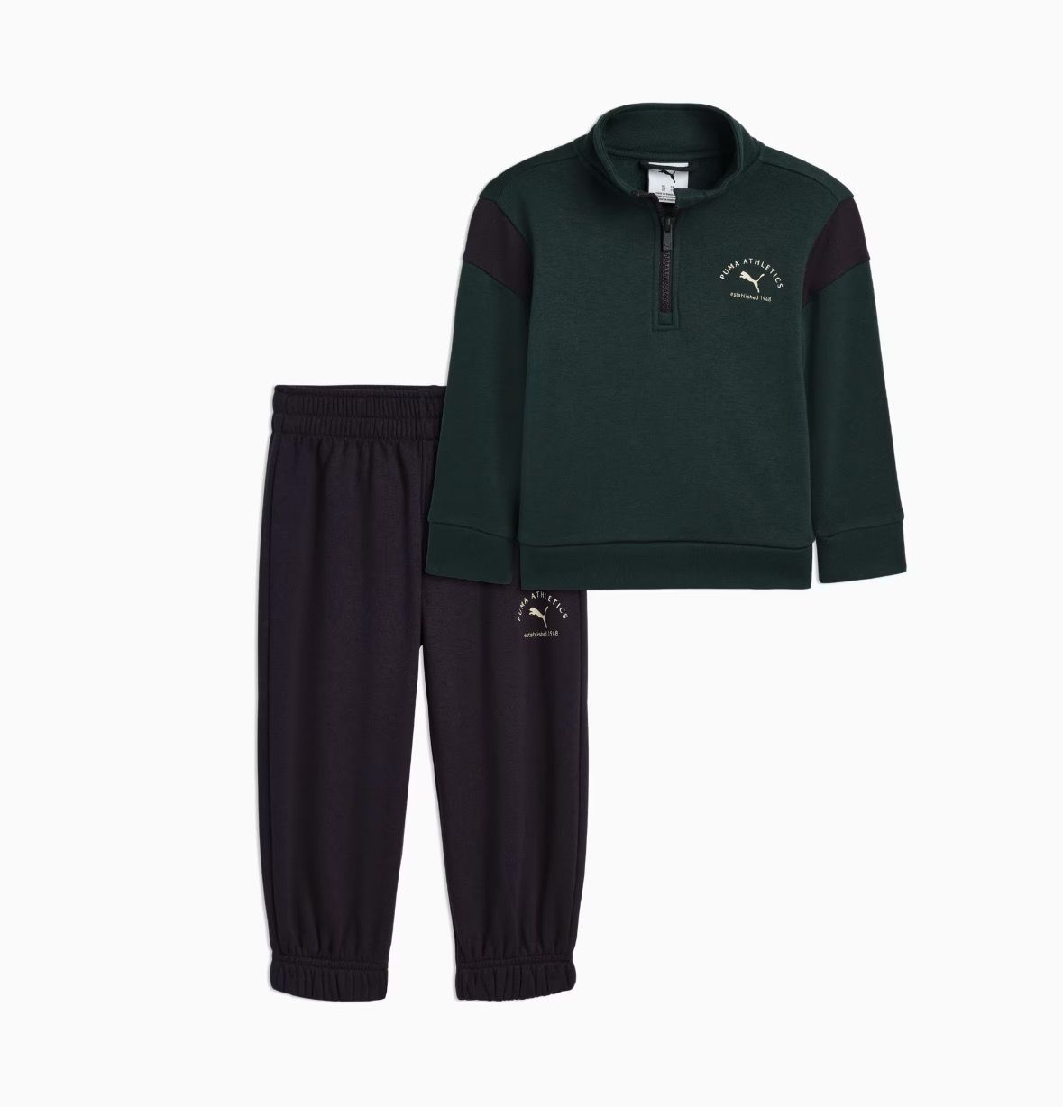 Puma - Toddler Boys 2Pc Fleece Zip Up Pullover Hoodie Set - PFA25V42-19305