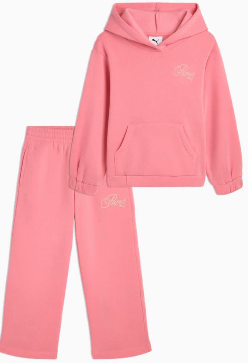 Puma - Toddler Girls Hoodie &amp; Pants Set - PFA25V52-19377