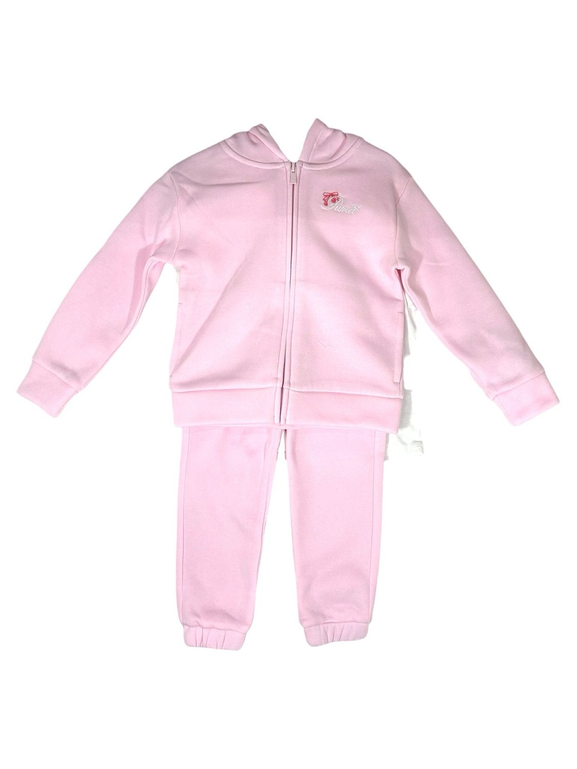 Puma - Girls 3Pc Poly Fleece Zip Up Hoodie Set - PFA25V63-20562