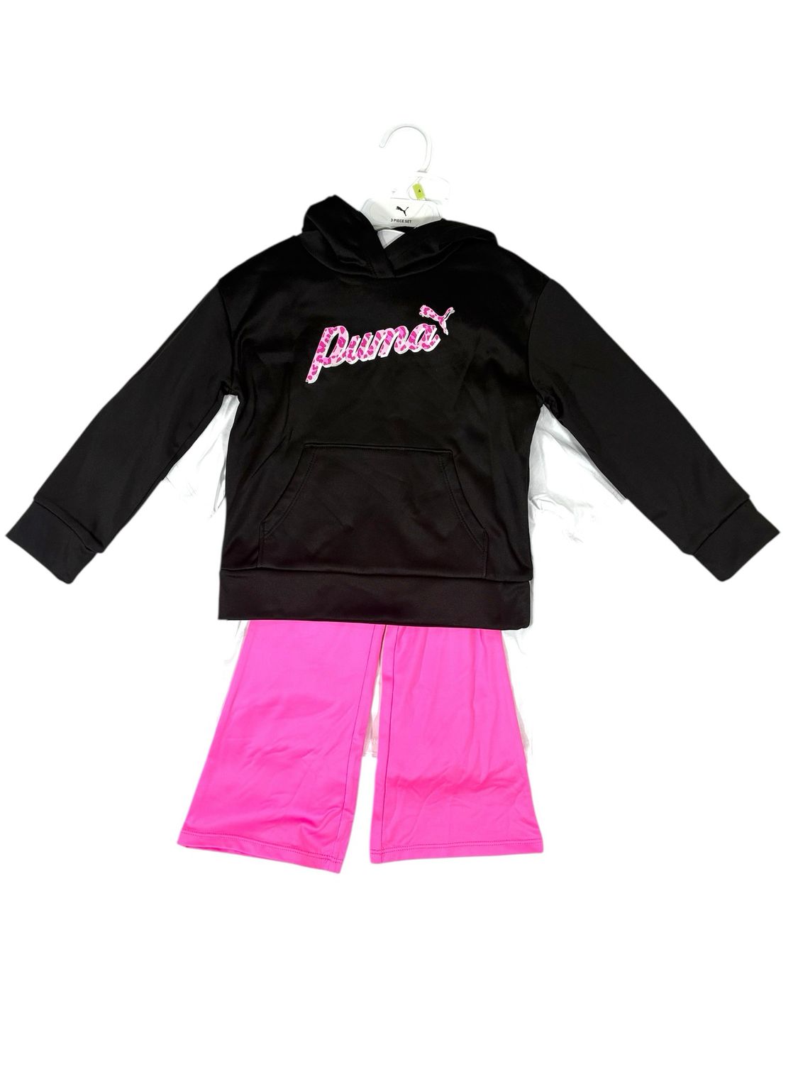 Puma  - Girls 3Pc Hoodie Legging &amp; Tee Set - PFA25V63-19387-001