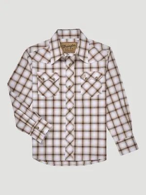 Boys Wrangler® Retro® Long Sleeve Shirt - 112326302